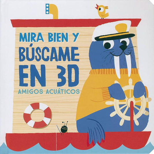 Mira bien y búscame en 3D: Animales acuáticos