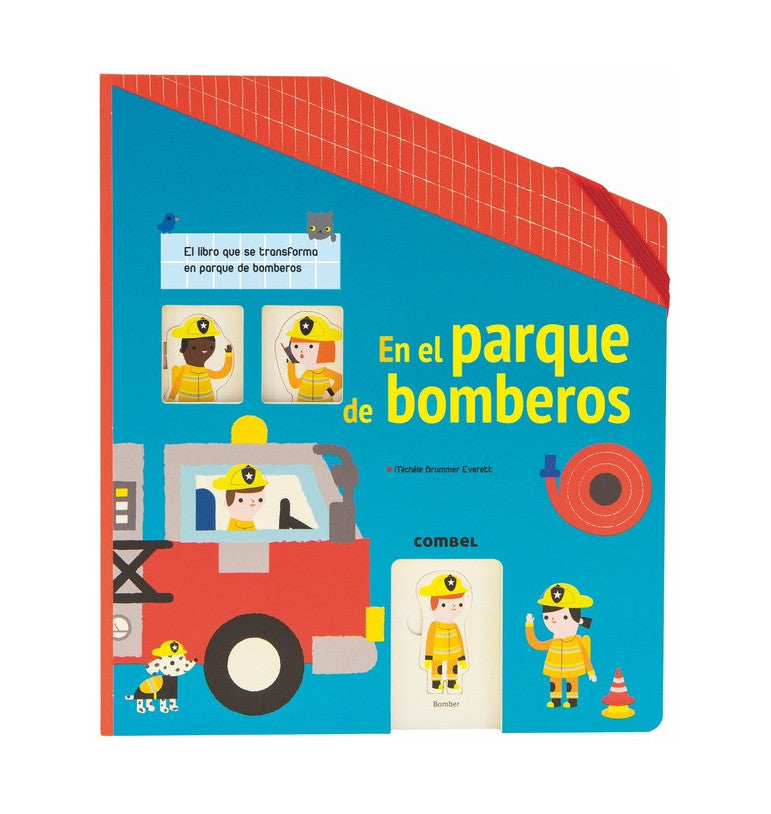 En el parque de bomberos